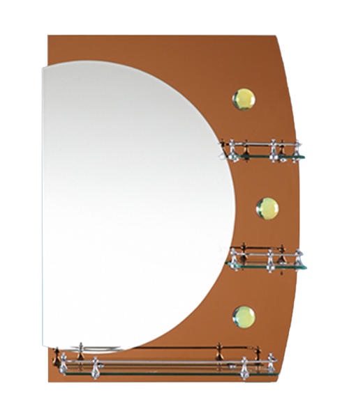 4mm Speculum aes liberum argenteum seu aluminium speculi partitionis crassitudinis 5mm